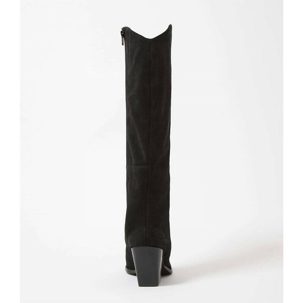 NEW SEYCHELLES women's begging you pointed toe western high boots in black - Picture 4 of 10